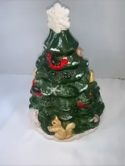 Vntg 1980’s AMC Christmas Tree Cookie Jar
