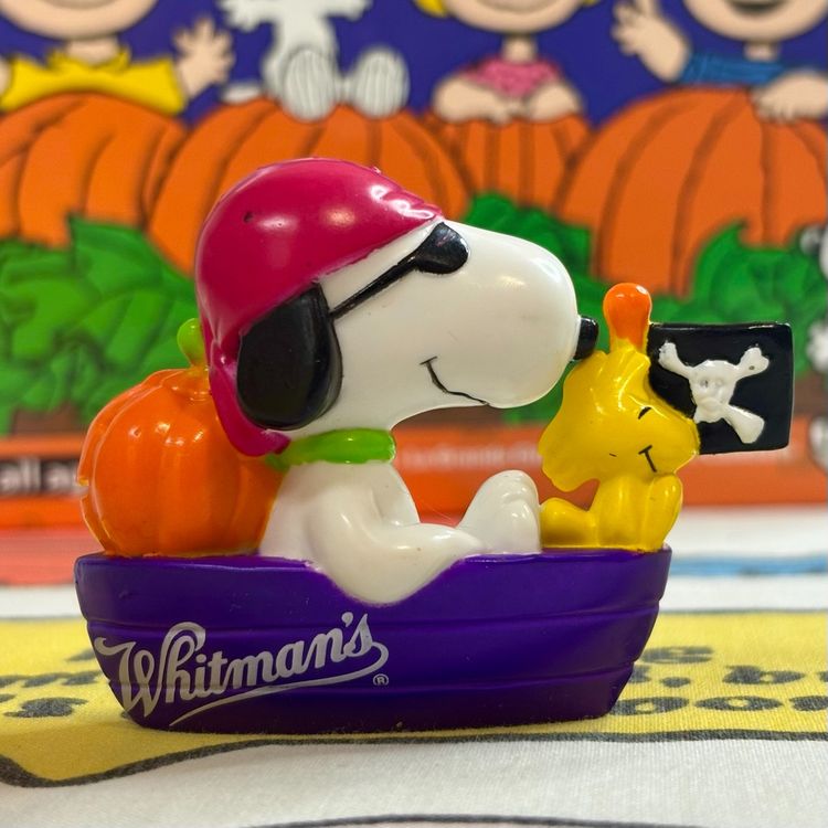 Pirate Snoopy & Woodstock Halloween PVC