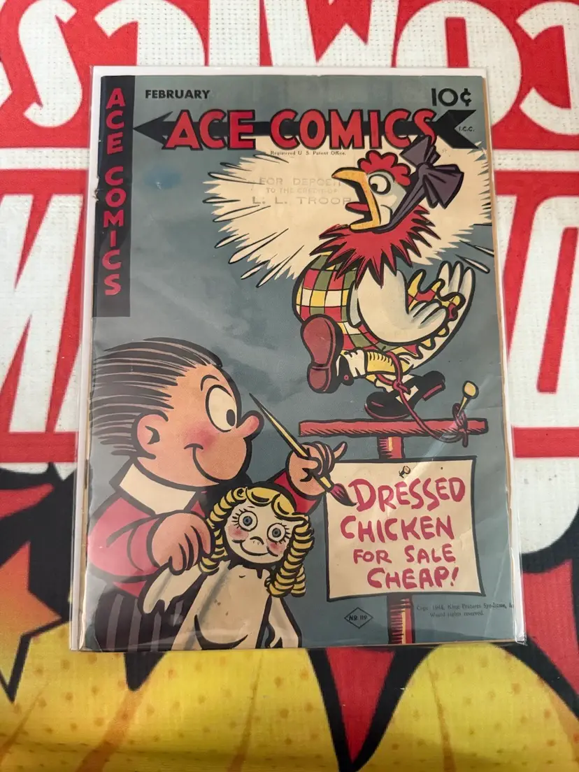 Ace comics #119 (1947) RARE!