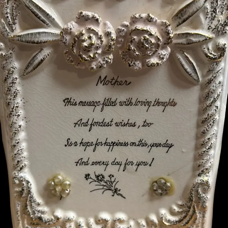 Vintage Tilso Japan Wall Pocket, No Chips Or Cracks.