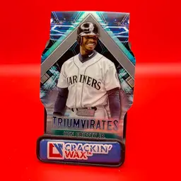 Ken Griffey Jr 2023 Topps Stadium Club Triumvirates Die Cut Seattle Mariners