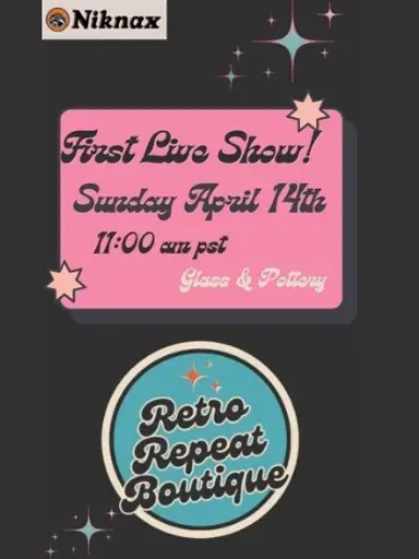 Join Me For My First Niknax Live Sale!