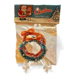 Vintage New Old Stock Package Ties Wreaths