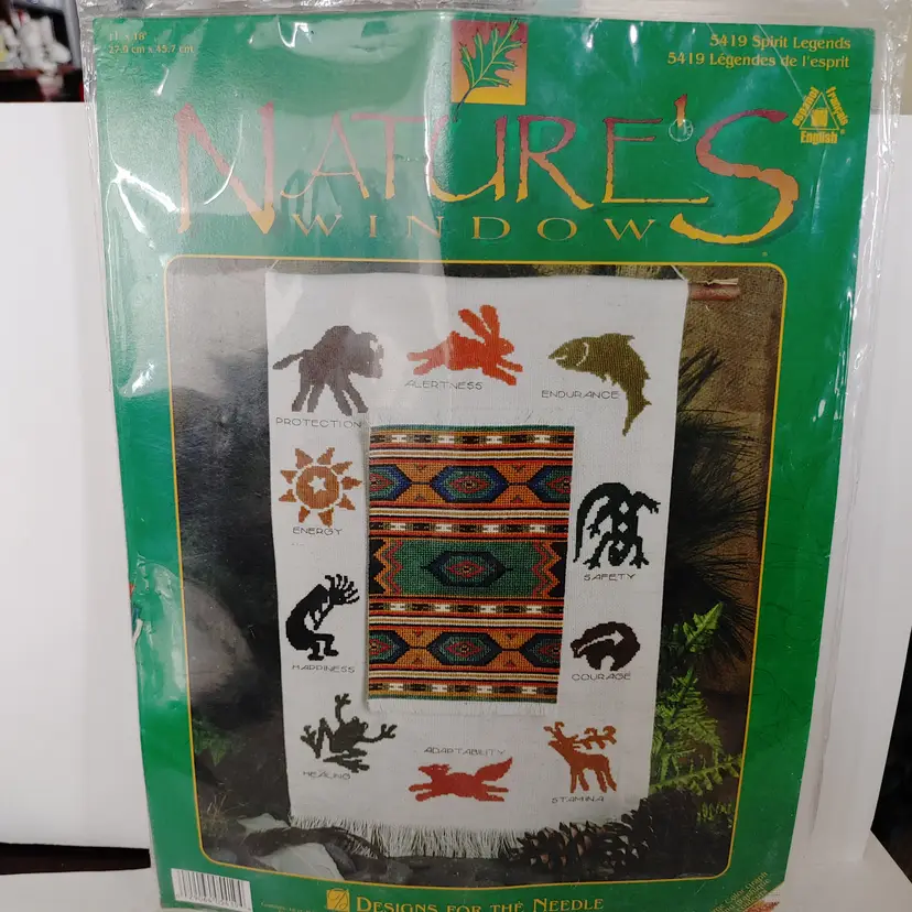 Nature's Window- 5419 Spirit Legends. Size 11x18. New old stock.