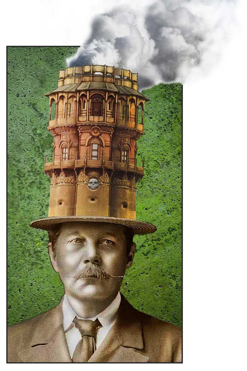 "Tower Hat Green"