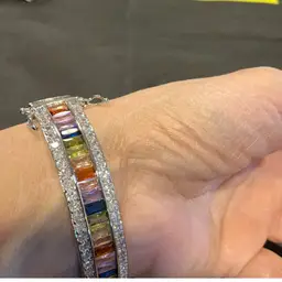 925 Multi Stone Bracelet