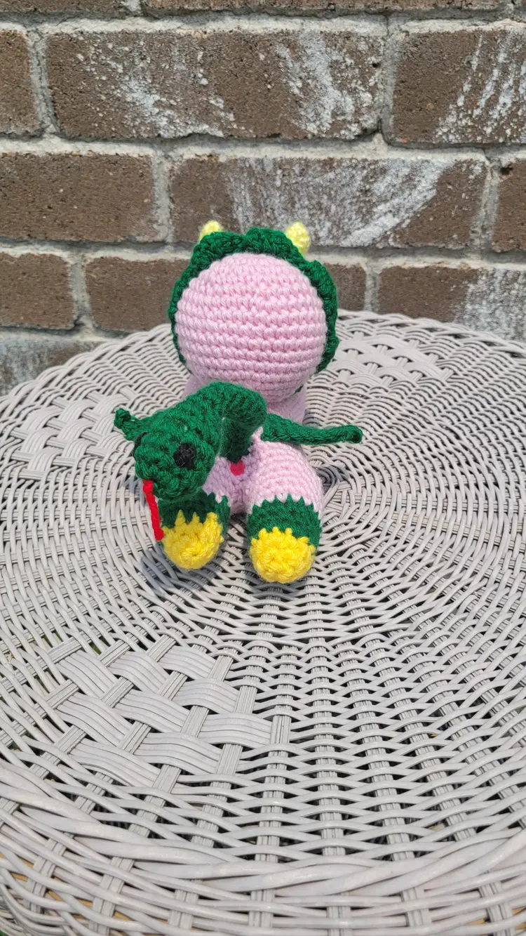 Handmade Crochet Cat: Sir Chimera