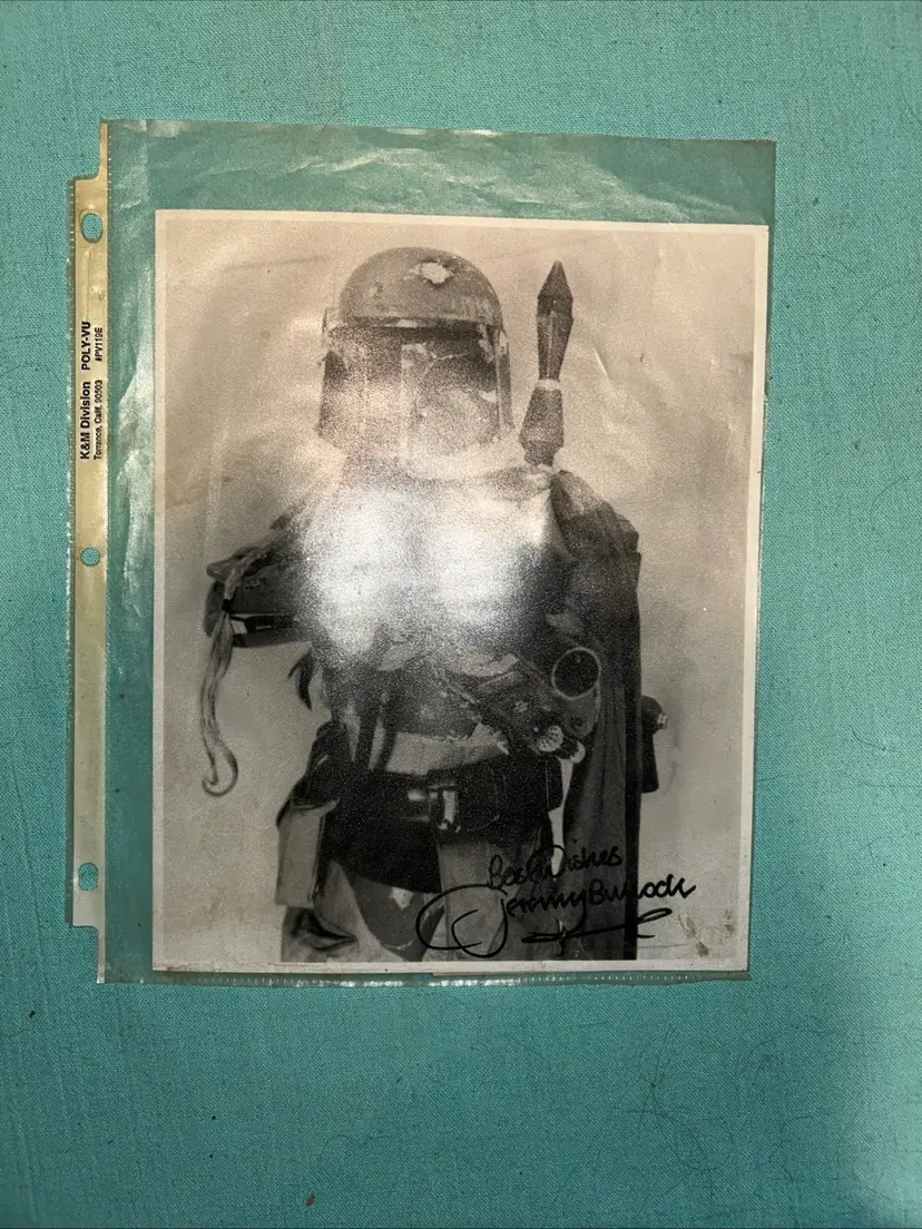 Jeremy Bulloch signed Bobby Fett