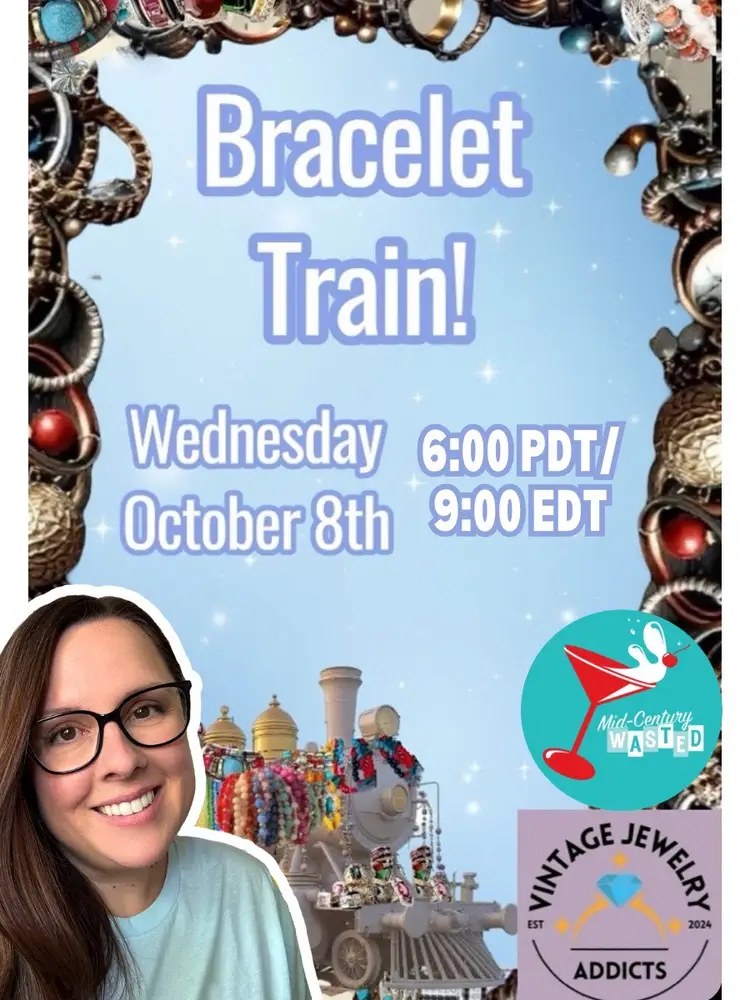 Bracelet Train 🚂 ✨Mid-Century Wasted