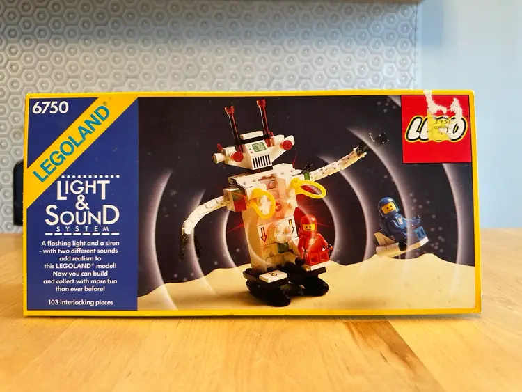 LEGO Sonic Robot, Classic Space 6750, 100% Complete W/ Box & Instructions, Collector Condition