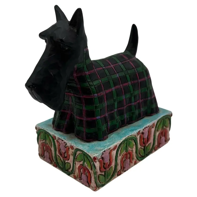 Jim Sure MacRover Scottish Terrier Dog Heartwood Creek Enesco In Cisco Figurine 2005