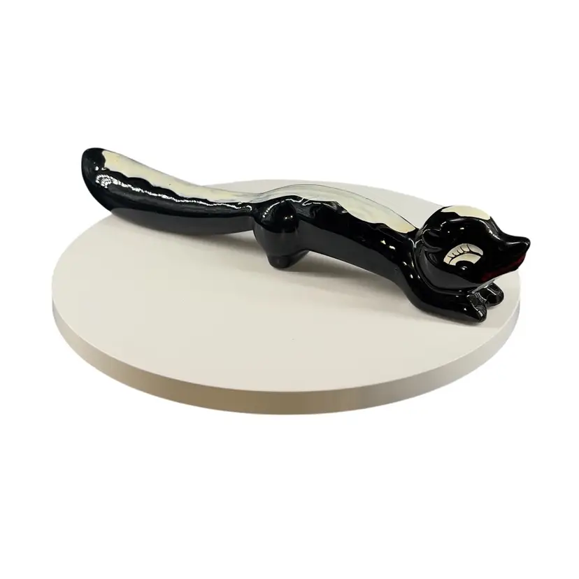 Skunk Wall Climber Redware Pottery
