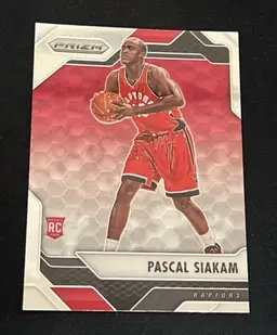 Pascal Siakam Spicy P 🌶️ 2016-17 Panini Prizm #220 Rookie Card RC Toronto Raptors Indiana Pacers