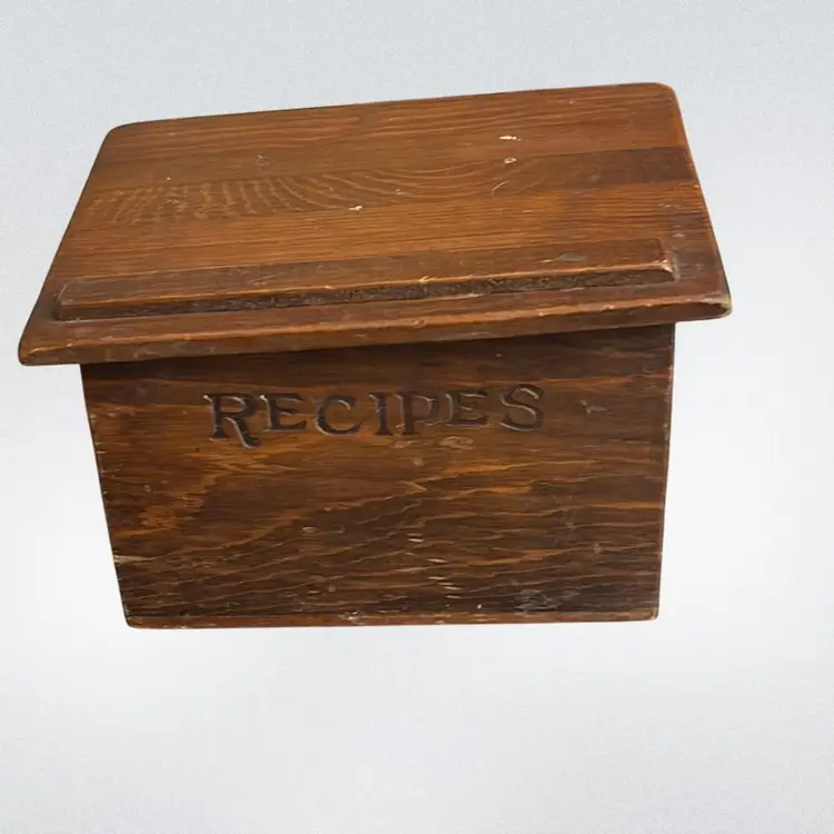 Recipes Wood Box