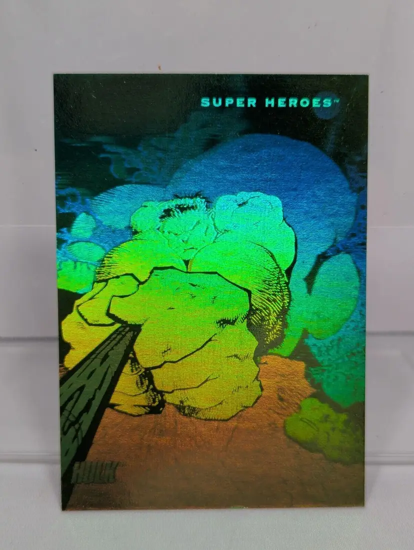1992 Impel Marvel X-Men Hulk Super Heroes Hologram #H1