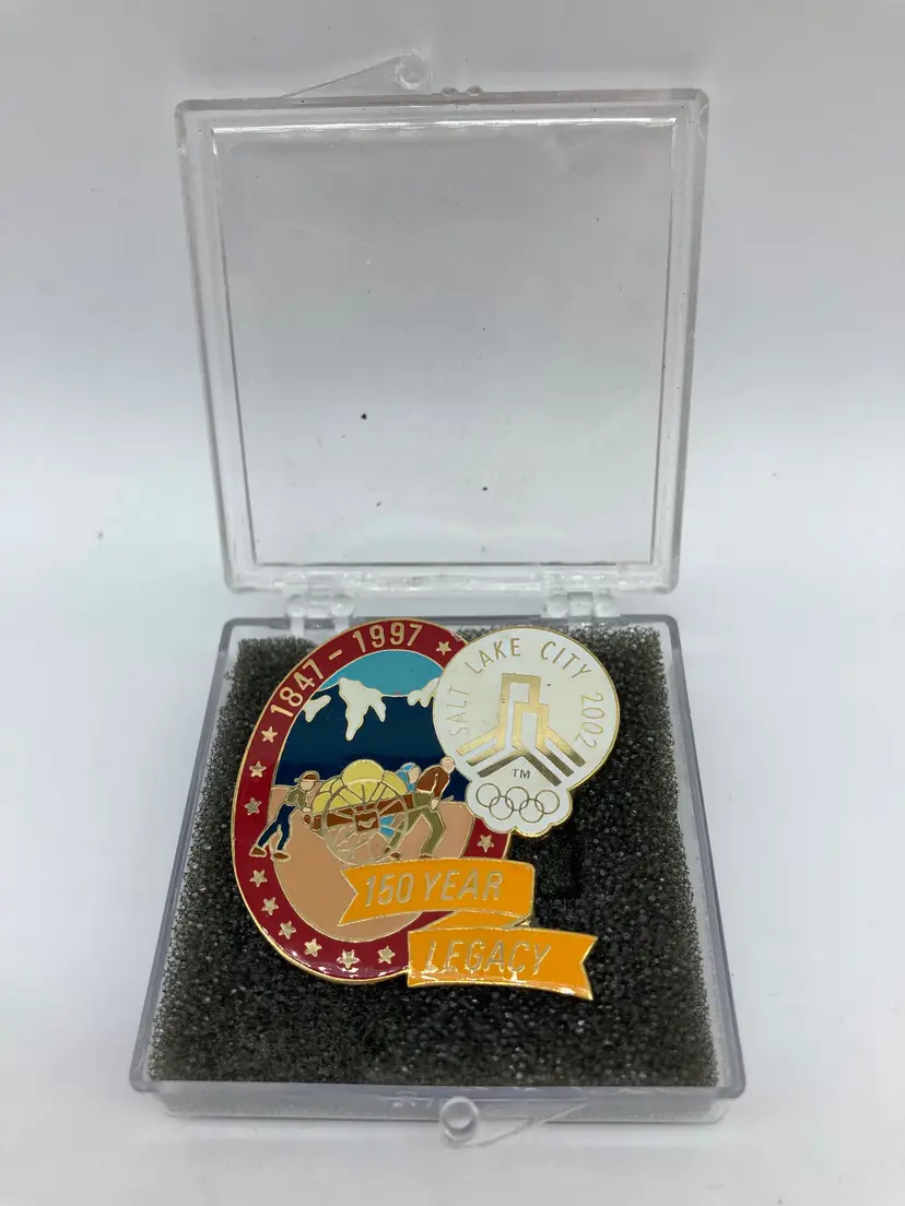 2002 SALT LAKE CITY OLYMPIC PIN 150 YEAR LEGACY