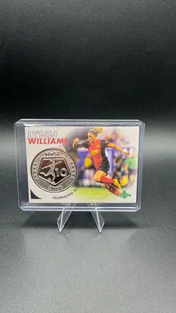 Lynn Williams - 2022 Parkside Paramount NWSL 10 Year Coin Card