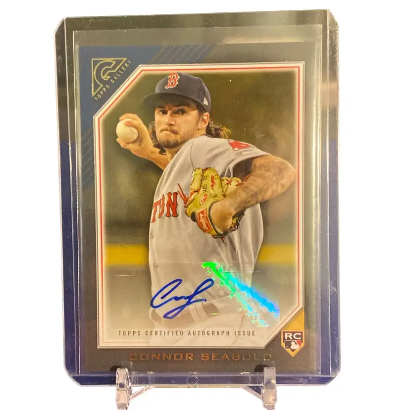 2022 Topps Gallery Connor Seabold auto - Boston Red Sox
