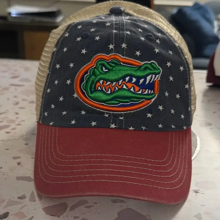 New Florida Gators adjustable mesh trucker cap, often made by Top of the World