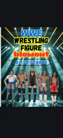 #02 - Wrestling Figure Loose Lot