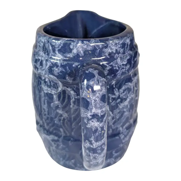 Ranch House USA Blue Barrel Pitcher Creamer