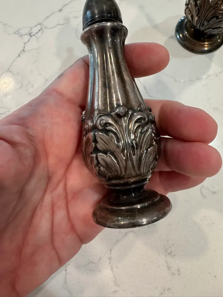 Silver Plate Salt&pepper