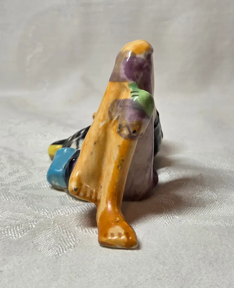 Vintage Sleeping Hillbilly/Hobo Salt Pepper Shaker Single Ceramic Made in Japan