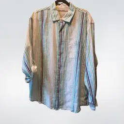 Caribbean Men Button Up Shirt