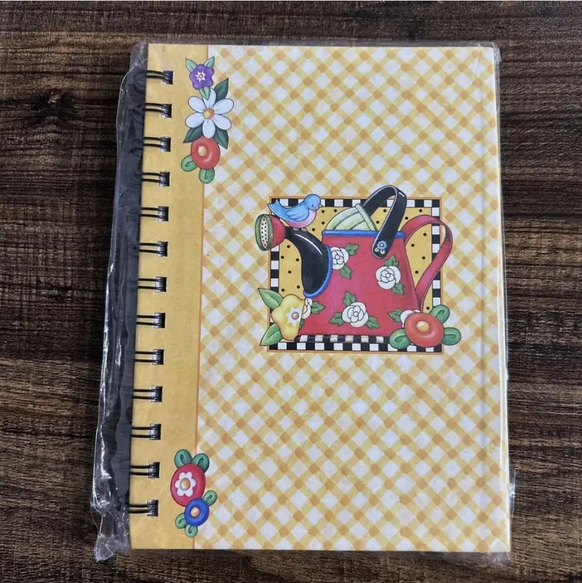Mary Engelbreit 2011 Spiral Journal Notebook Diary teapot 80 Pages NWT