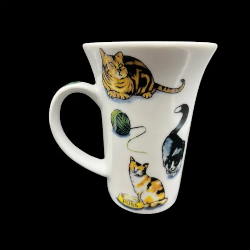 Paul Cardew Cat Tea Coffee Mug - Made in England