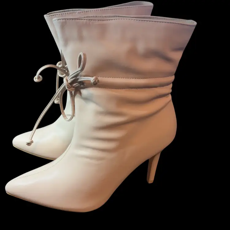 New Never Worn Size 7.5 Beige, Allegra K Women’s Boots Msrp $40