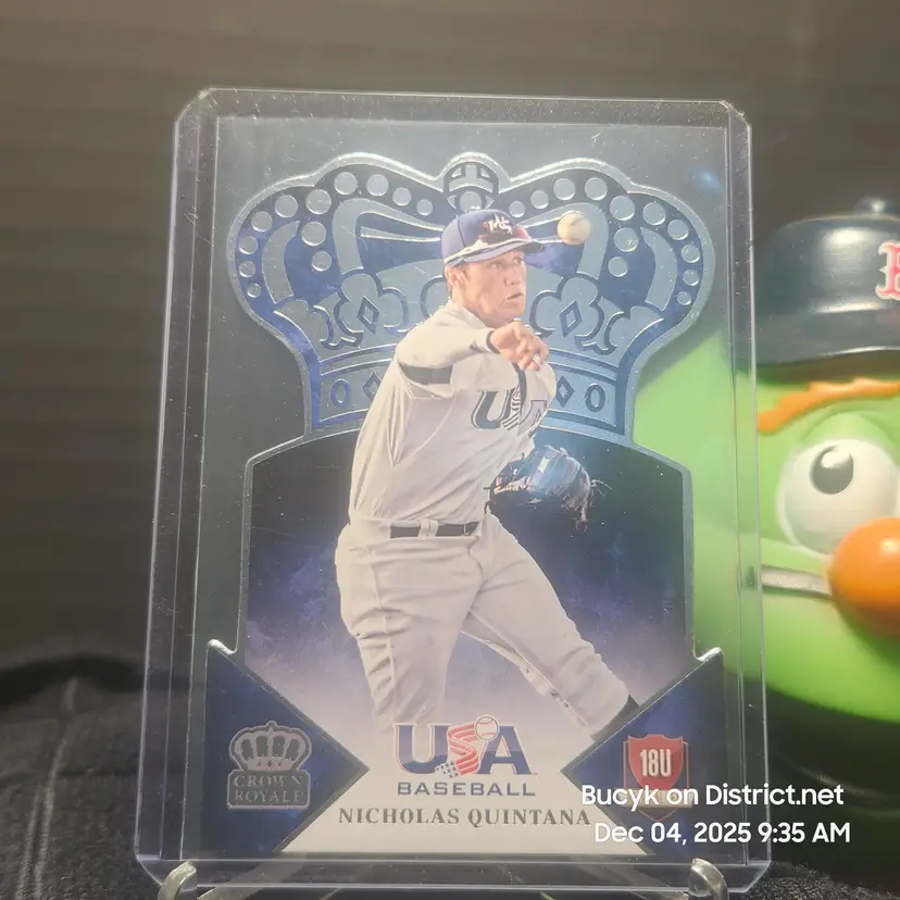 2015 Team USA Crown Royale - Nicholas Quintana Detroit Tigers