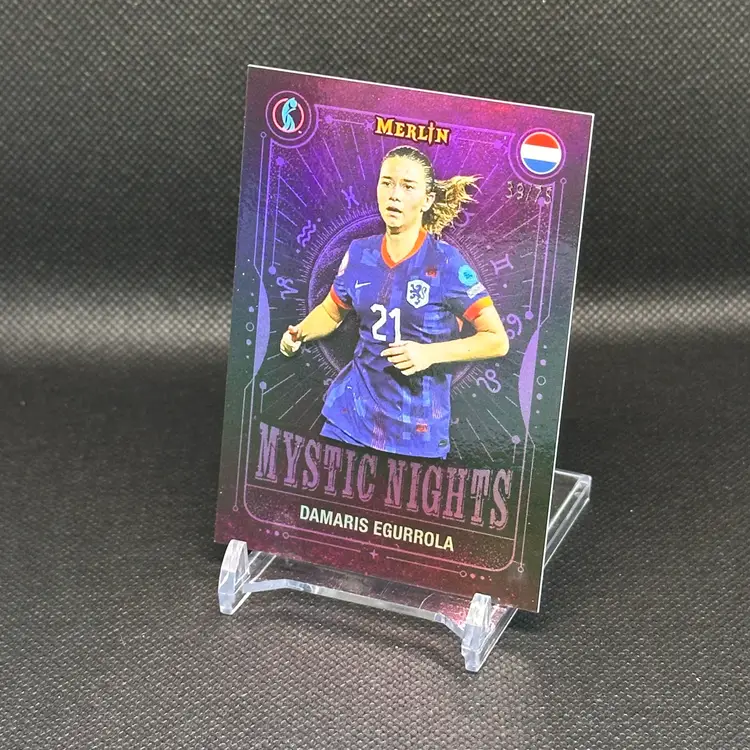 Damaris Egurrola Mystic Nights /75 2025 Topps Merlin Euros - Netherlands