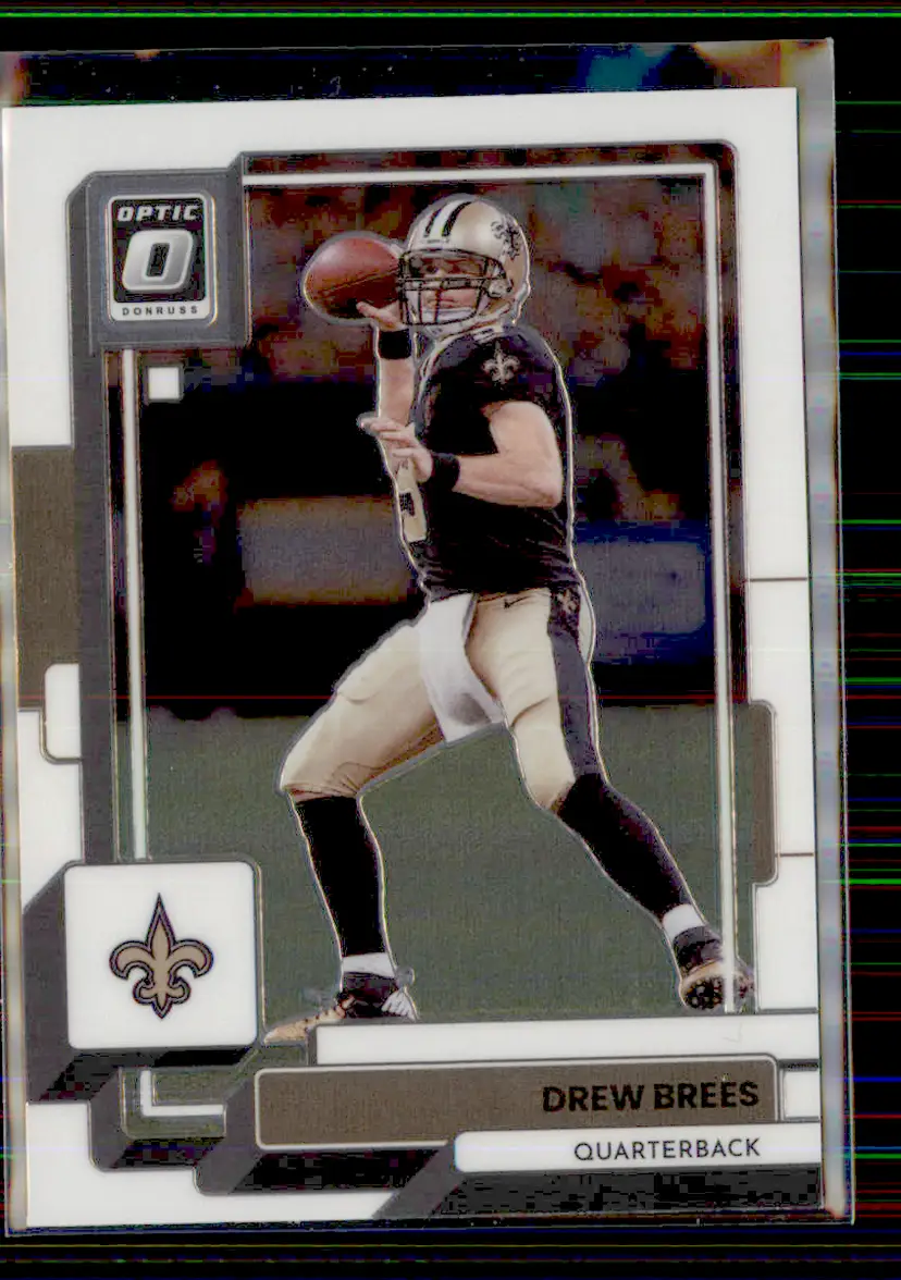 Drew Brees 2022 Donruss Optic #144 - New Orleans Saints - (130-172)