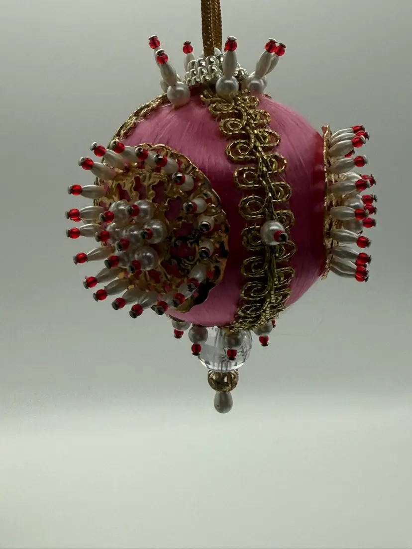 Handmade Sequin Bead Ornament