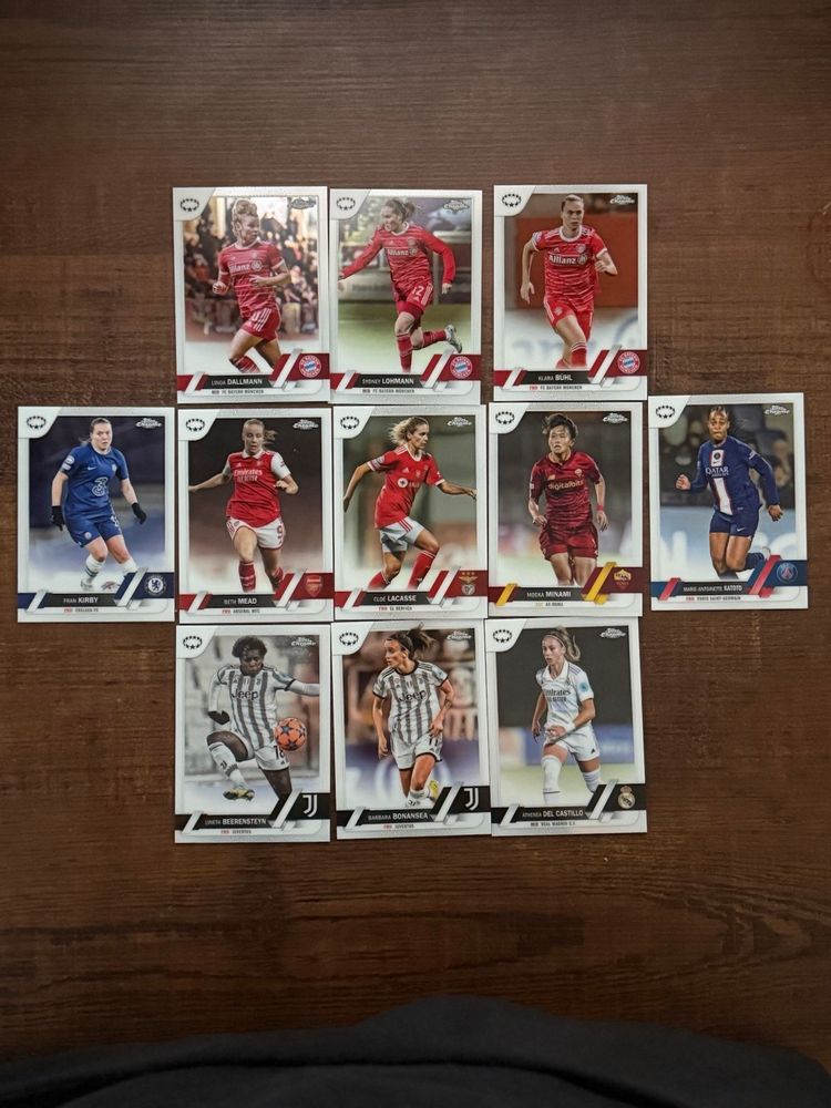 2022 Champion’s League Base Lot (19 cards)