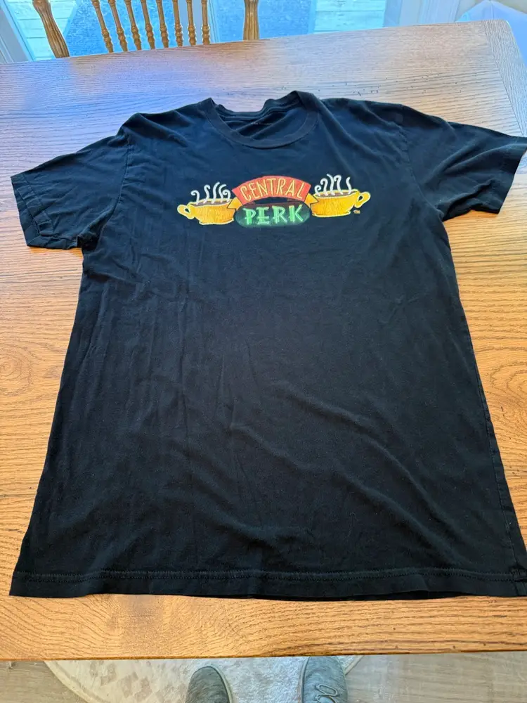 Black Central Perk T-Shirt Unisex