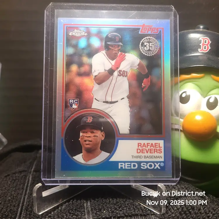 2018 Topps Chrome 1983 - Rafael Devers Boston Red Sox