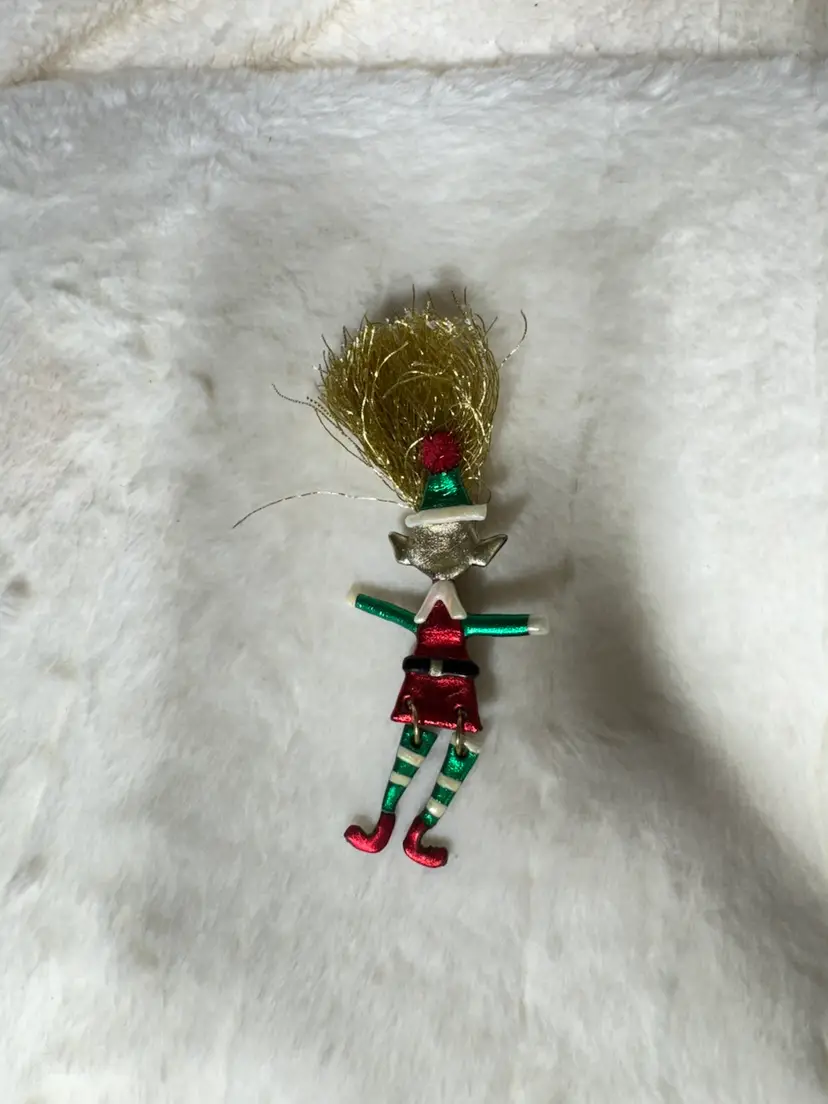 VTG Hand Made Elf Pin