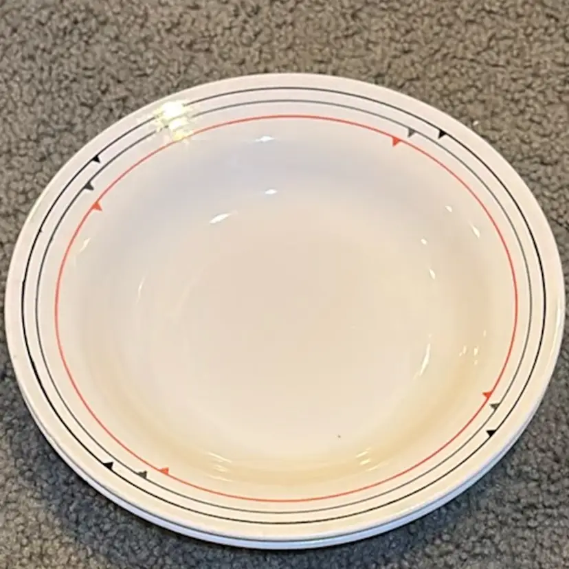Oxford Art Deco Made In Brazil Salad Plates (2)