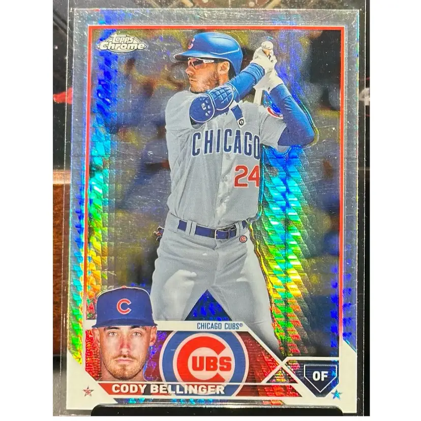 Cody Bellinger Chicago Cubs 2023 Topps Chrome X-Fractor