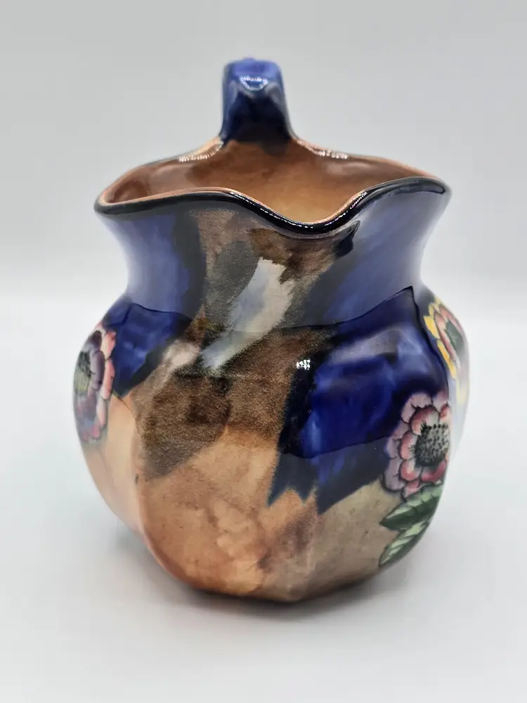 Stunning Hand-Painted H&K Tunstall Pottery Mini Pitcher