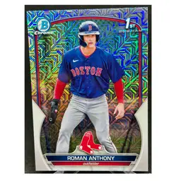 Roman Anthony 2023 Bowman Chrome 1st Bowman Mojo Refractor BCP-71 Boston Red Sox