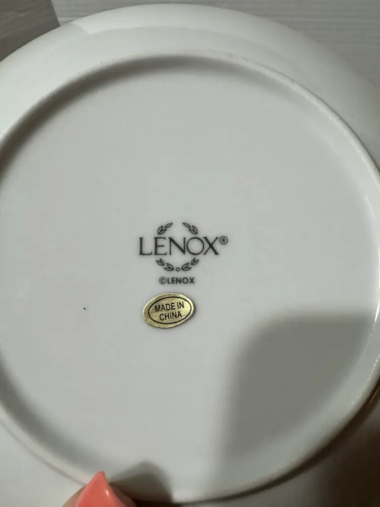 Complete Set of 8 Lenox Vegetable Plates