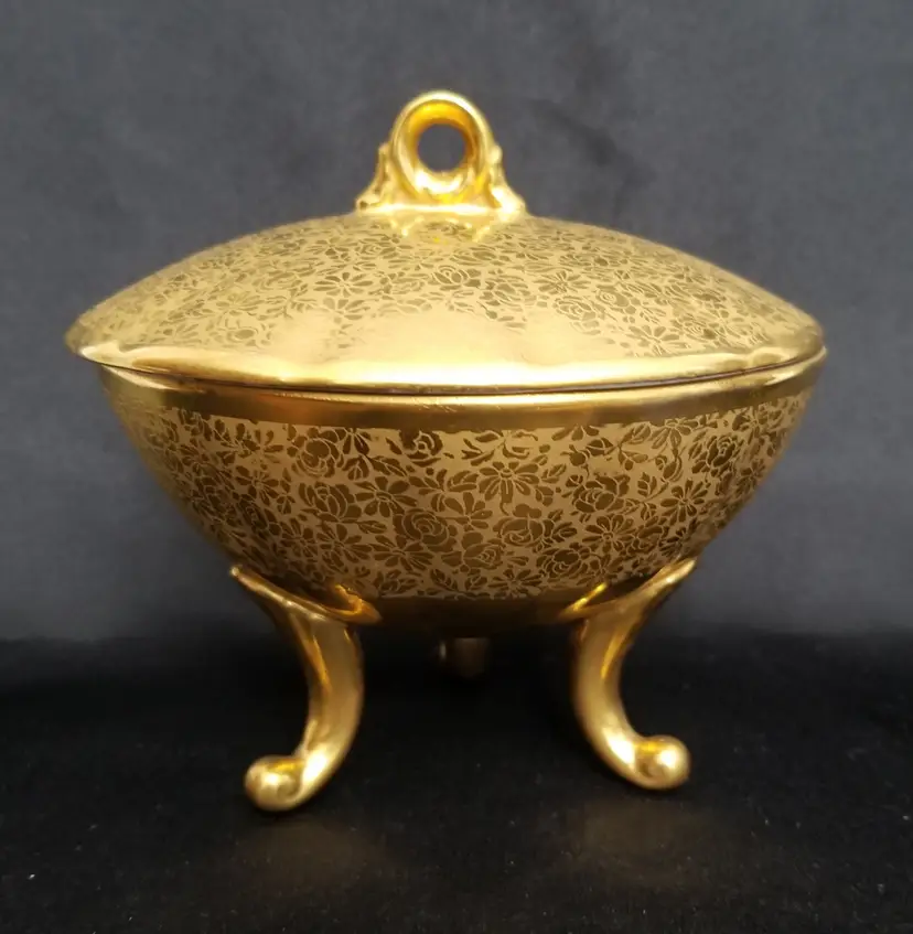 Vintage Art Deco Osborne China Candy Dish