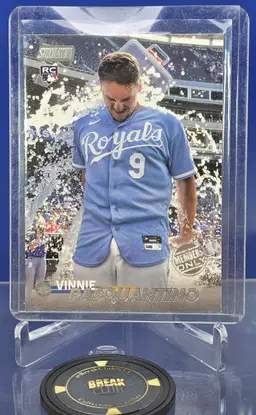Vinnie Pasquantino 2023 Topps Stadium Club "Members Only" Rookie Variation SSP RC #280 Kansas City Royals