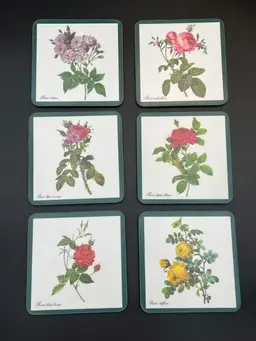 Vintage Schubert Tamat-Serie Coasters