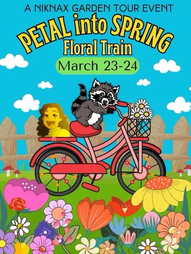 Petal into Spring Floral Train ✨Auntie Q's Junk Room✨