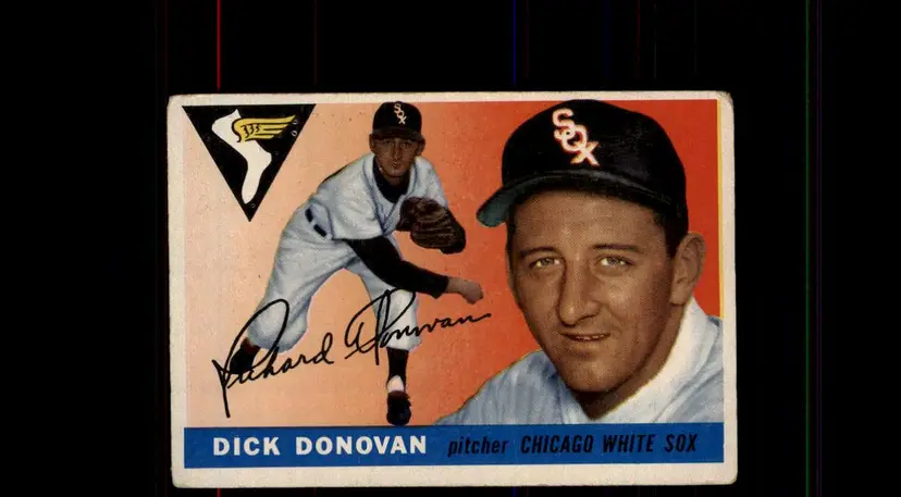 1955 Topps #146 Dick Donovan - (pk-tl1) - Chicago White Sox
