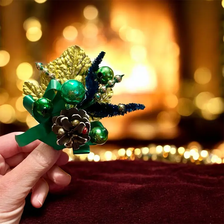 Vintage Christmas Corsage